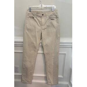 Flint and Tinder Mens Slim Fit Pants 31X32 Tan Khaki Chino Cotton Huckberry